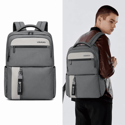 (Ash Colour) ARCTIC HUNTER 15.6 Inch Anti-Theft Waterproof Business Laptop And Travel Backpack....(Model 192).. ঢাকা সিটিতে ৭০, বাইরে ১৩০ টাকা কুরিয়ার চার্জ প্রযোজ্য_img_1