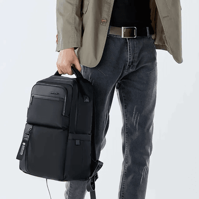 (Black Colour) ARCTIC HUNTER 15.6 Inch Anti-Theft Waterproof Business Laptop And Travel Backpack....(Model 191).. ঢাকা সিটিতে ৭০, বাইরে ১৩০ টাকা কুরিয়ার চার্জ প্রযোজ্য_img_3