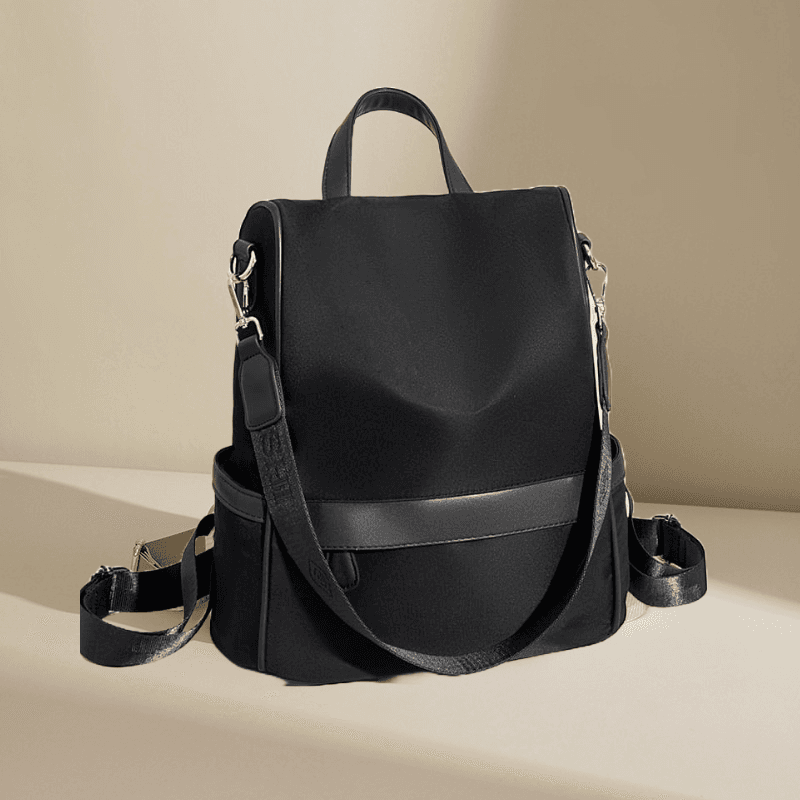 New Design Women Backpack Nylon Waterproof Anti-Theft Travel Bagpack(black) ........................  ঢাকা সিটিতে ৭০, বাইরে ১৩০ টাকা কুরিয়ার চার্জ প্রযোজ্য