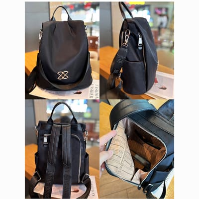 Women Large Capacity Outdoor Tote Bag ( black )_img_3