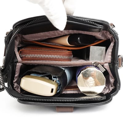 High-quality Messenger Bags For Women Luxury Crossbody Shoulder Bags Female(Brown)_img_3