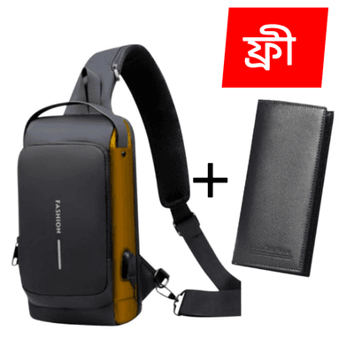 (Wallet ফ্রি)  Anti-theft shoulder bag (golden shape).....( code 72)....... ঢাকা সিটিতে ৭০, বাইরে ১৩০ টাকা কুরিয়ার চার্জ প্রযোজ্য_img_0