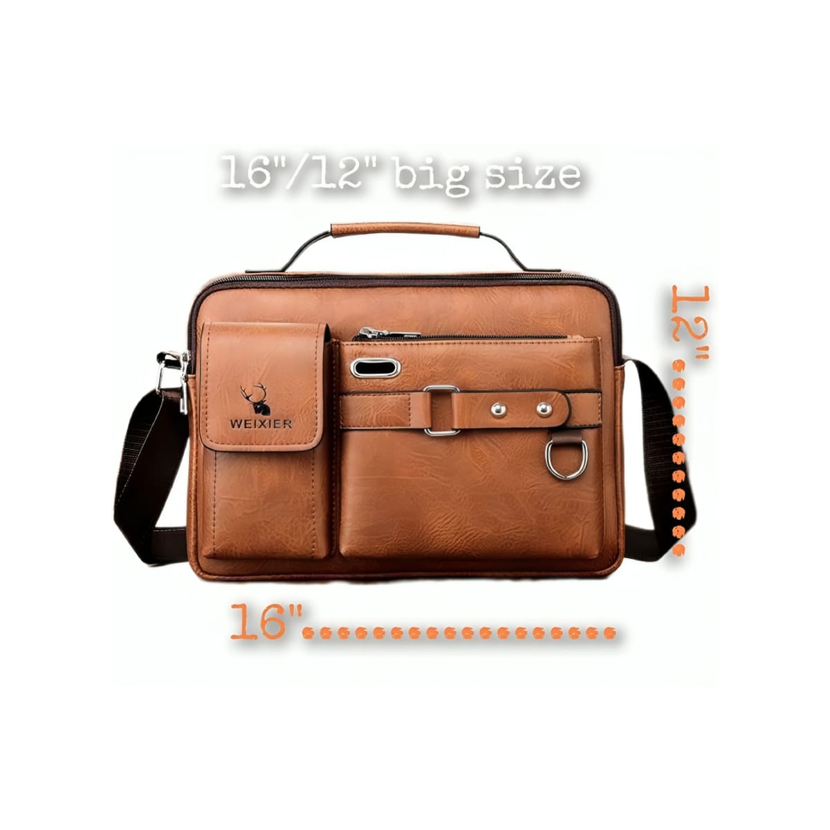 brown colour 16'' × 12'' ডেলিভারি চার্জ সহ (code 103)