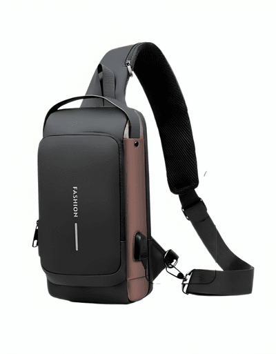 Anti-theft shoulder bag (Brown shape)..( code 75).....  ঢাকা সিটিতে ৭০, বাইরে ১৩০ টাকা কুরিয়ার চার্জ প্রযোজ্য_img_0