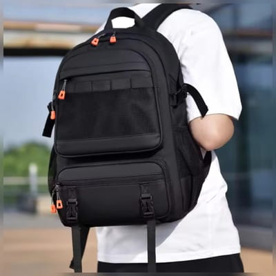 Toposhine 2026 New Fashion High Quality  Backpack ( Black colour).....( code 141)...... ঢাকা সিটিতে ৭০, বাইরে ১৩০ টাকা কুরিয়ার চার্জ প্রযোজ্য_img_2