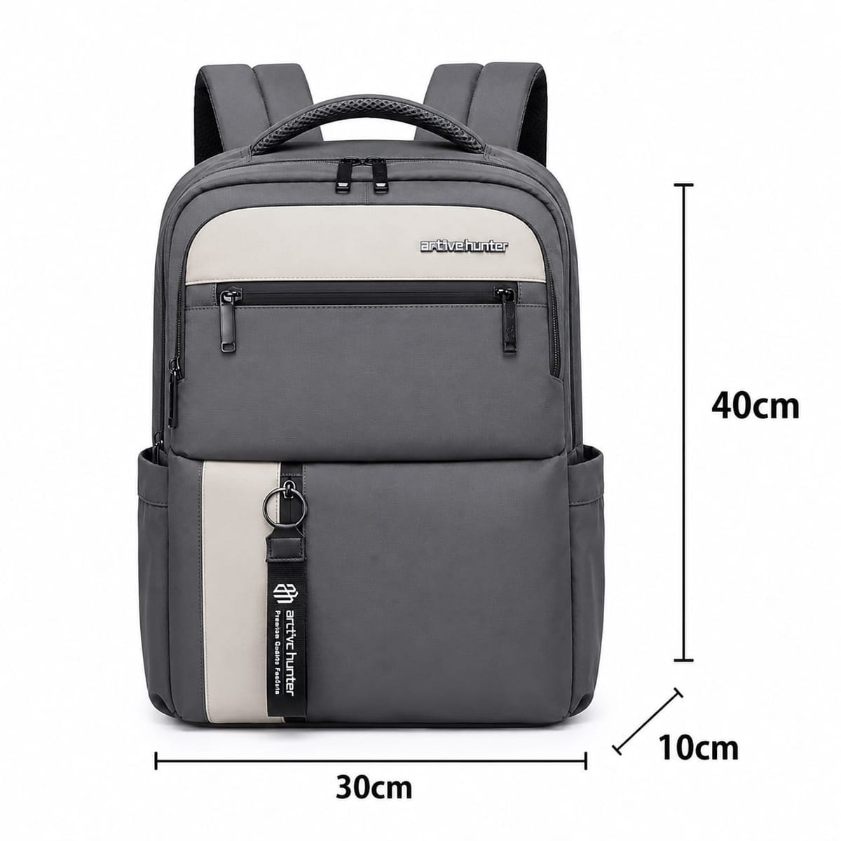 (Ash Colour) ARCTIC HUNTER 15.6 Inch Waterproof Business Laptop And Travel Backpack..(Model 192).. ঢাকা সিটিতে ৭০, বাইরে ১৩০ টাকা কুরিয়ার চার্জ প্রযোজ্য